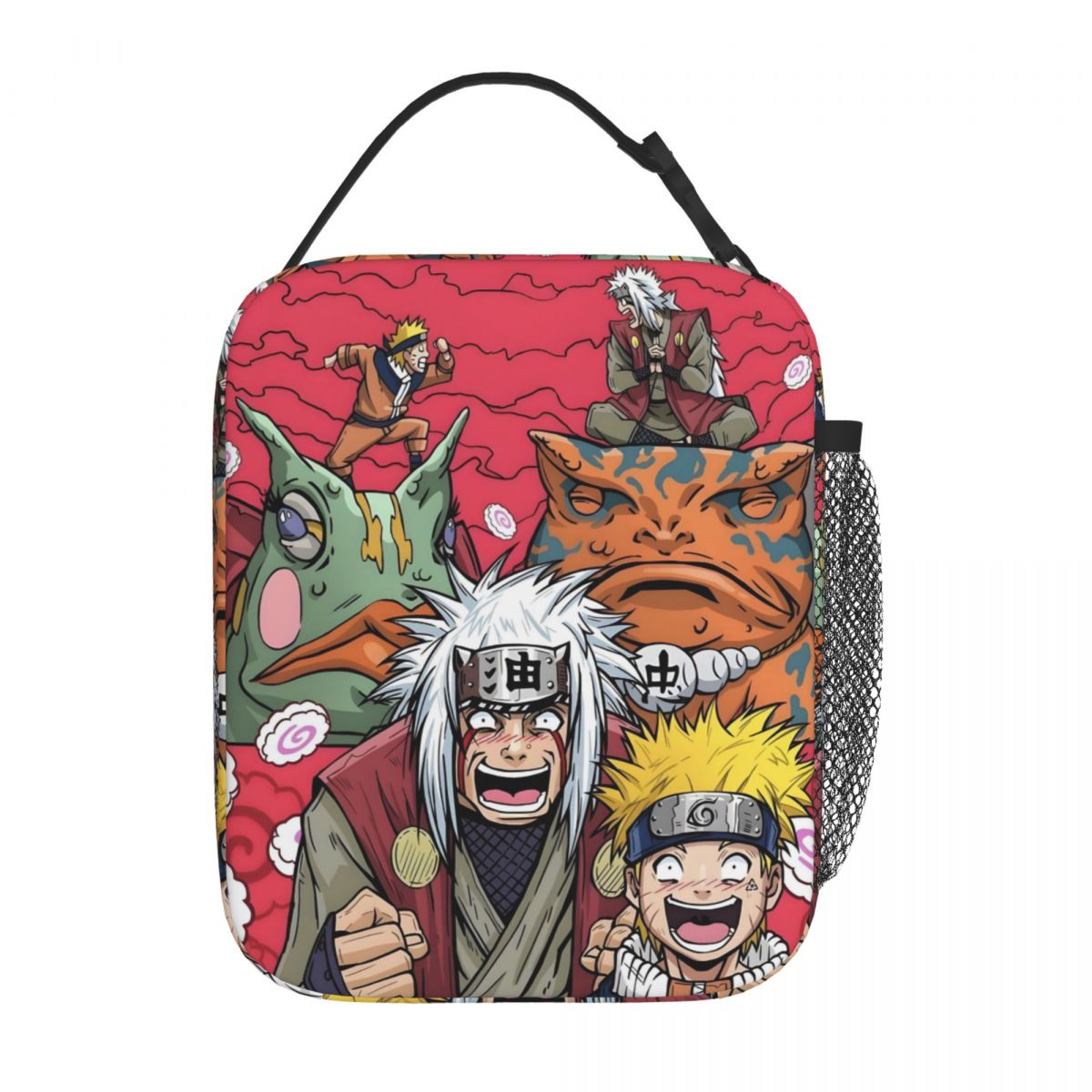 Tech Accessories Organizer - Custom Jiraiya & N-Narutoes Resuable Lunch
