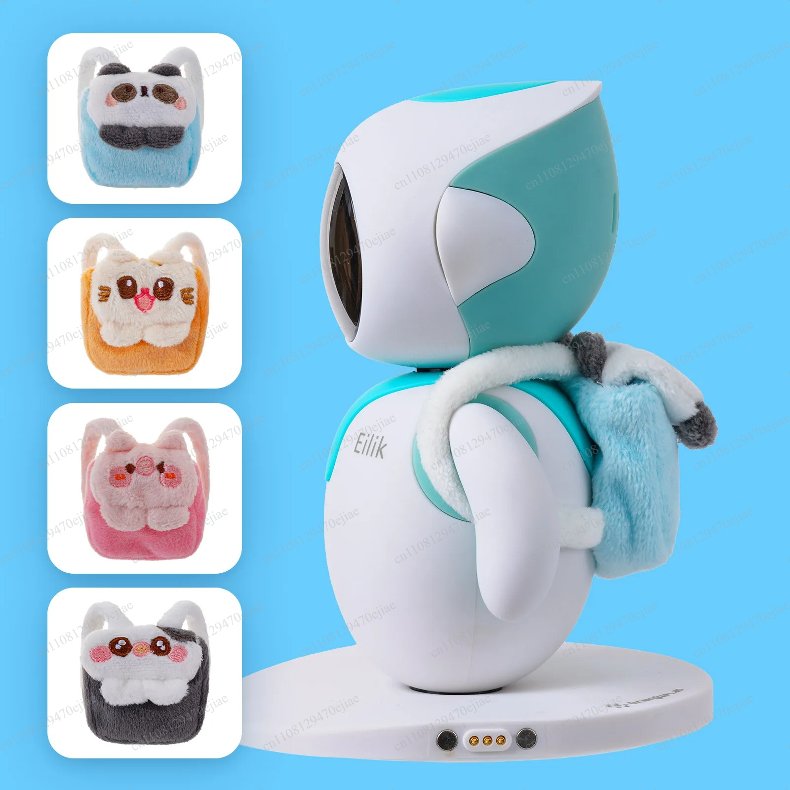 Tech Accessories Backpack - 4pcs Mini Backpacks for Eilik Robot