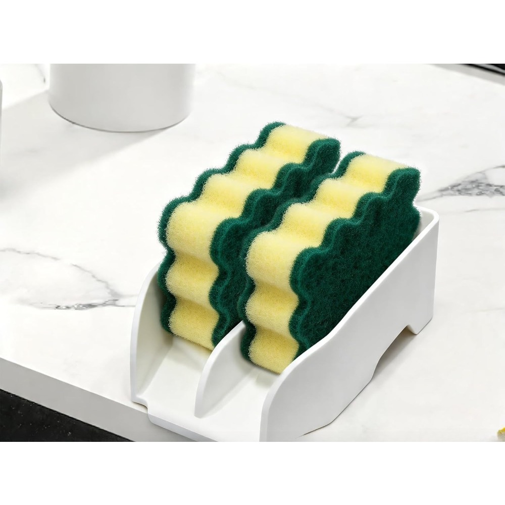 Tech Accessories Organizer - Smiley Face Kitchen Sink Sponge Holder