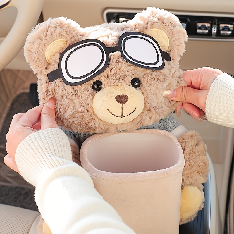 Tech Accessories For Car - Cute Car Tissue Holder & Trash