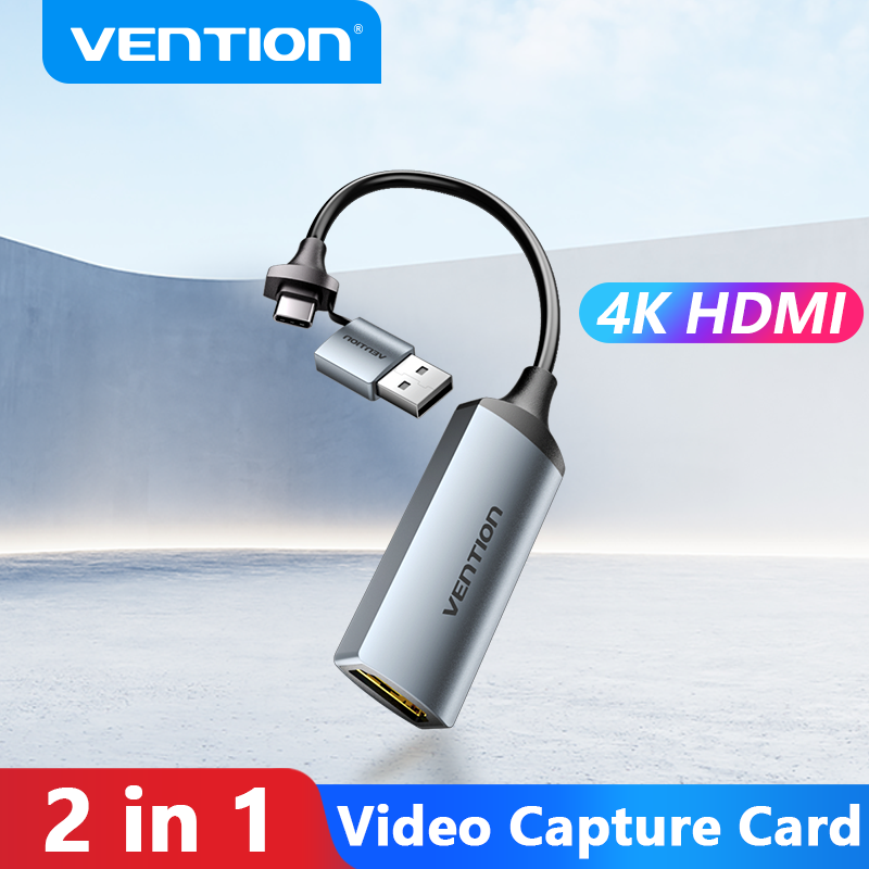 Usb C To Hdmi - Vention Video Capture Card 4K HDMI