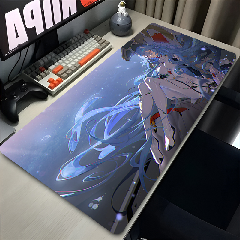 Tech Accessories For Desk - Mousepad XXL Large Kawaii Anime Girl