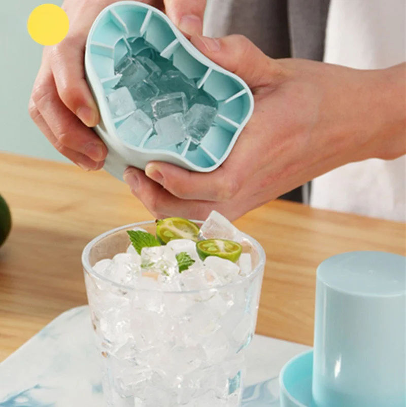Tech Accessories And Gadgets - Silicone Ice Cube Mold Bucket Bar