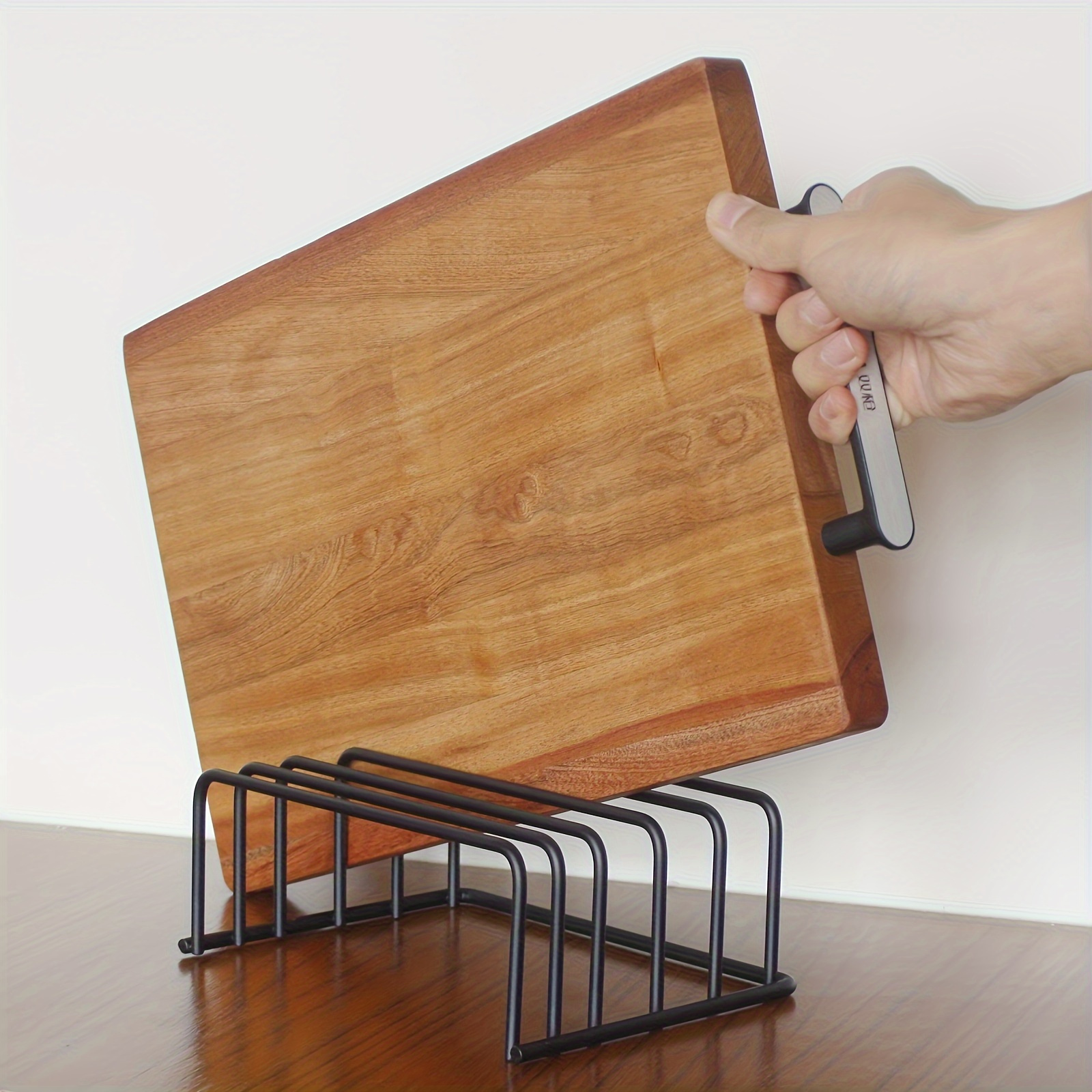 Tech Accessories Organizer - Vegetable Cutting Board Storage Rack, Cutting