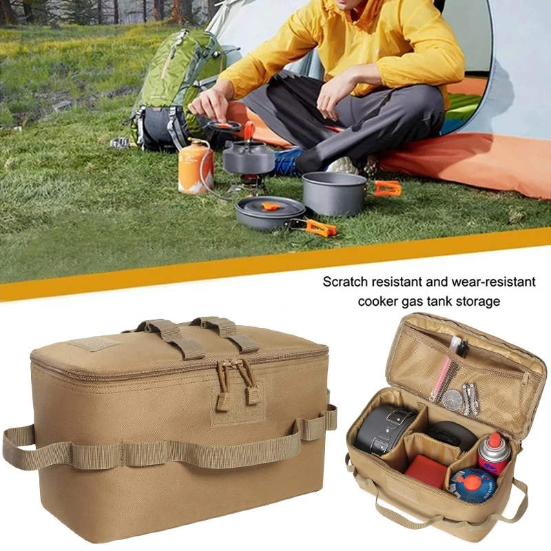 Camping Gas Tank Storage Bag O - Tech Accessories Organizer reseña y precio