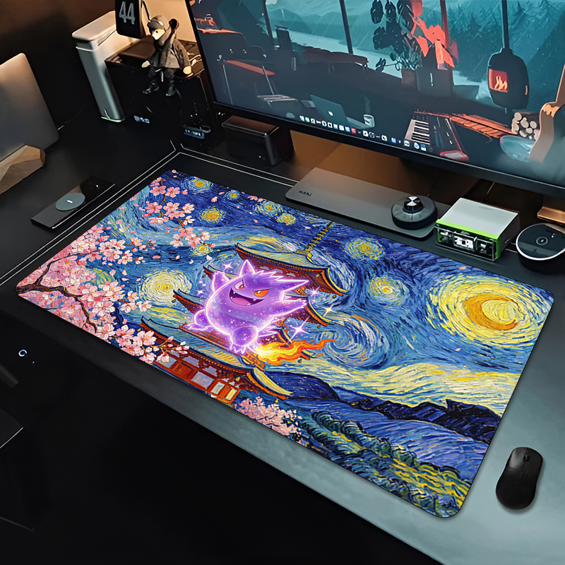 Anime Mouse Pad Pokemon Gengar - Tech Accessories For Desk reseña y precio