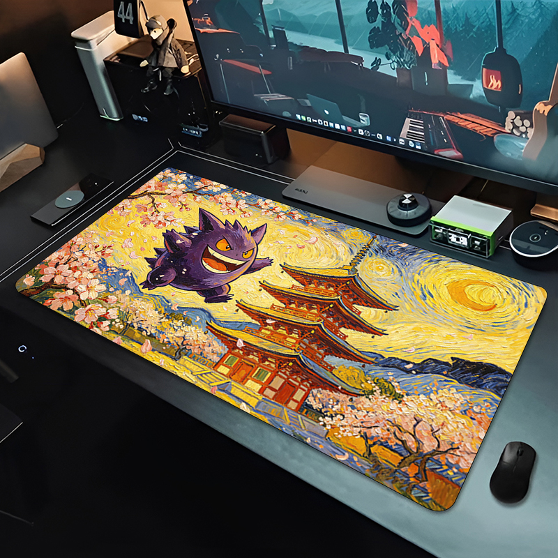 Anime Mouse Pad Pokemon Gengar - Tech Accessories For Desk reseña y precio