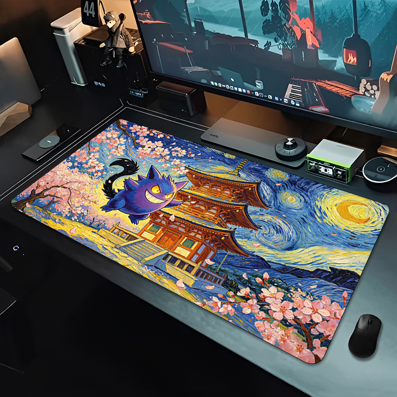 Anime Mouse Pad Pokemon Gengar - Tech Accessories For Desk reseña y precio