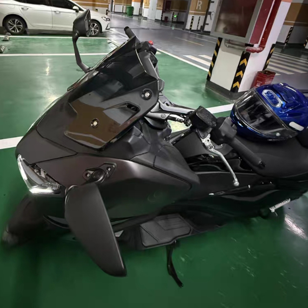 2025 TMAX 560 Windscreen Winds - Moto Tech Accessories & Workshop reseña y precio