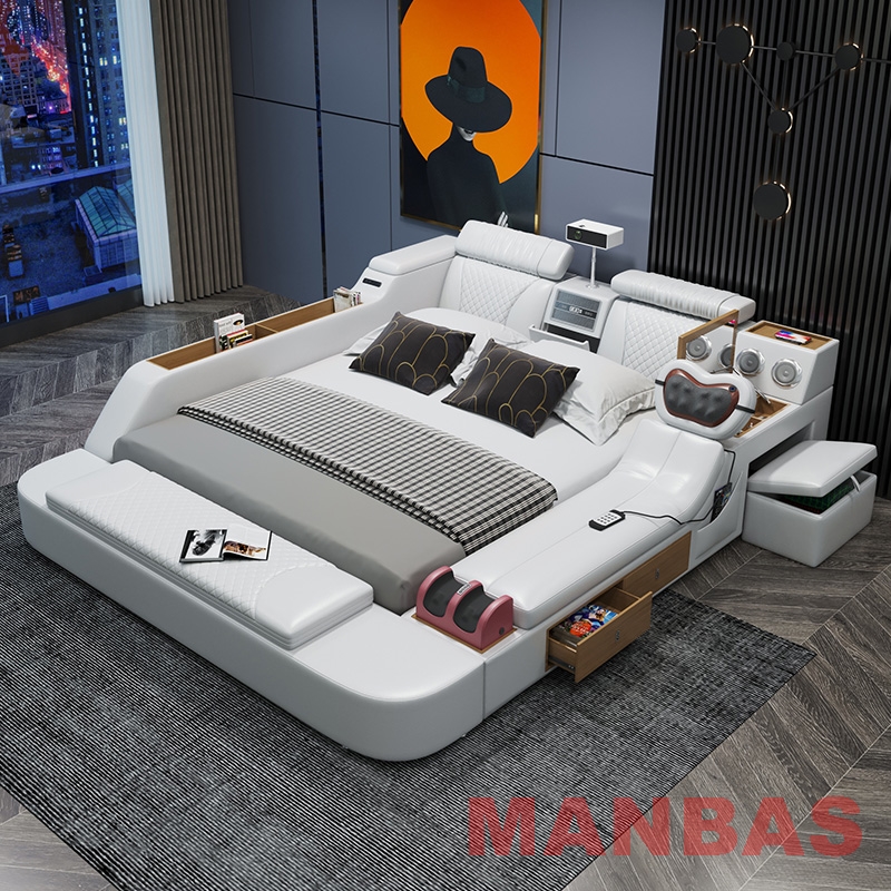 King/Queen Size Genuine Leathe - Tech Queen reseña y precio