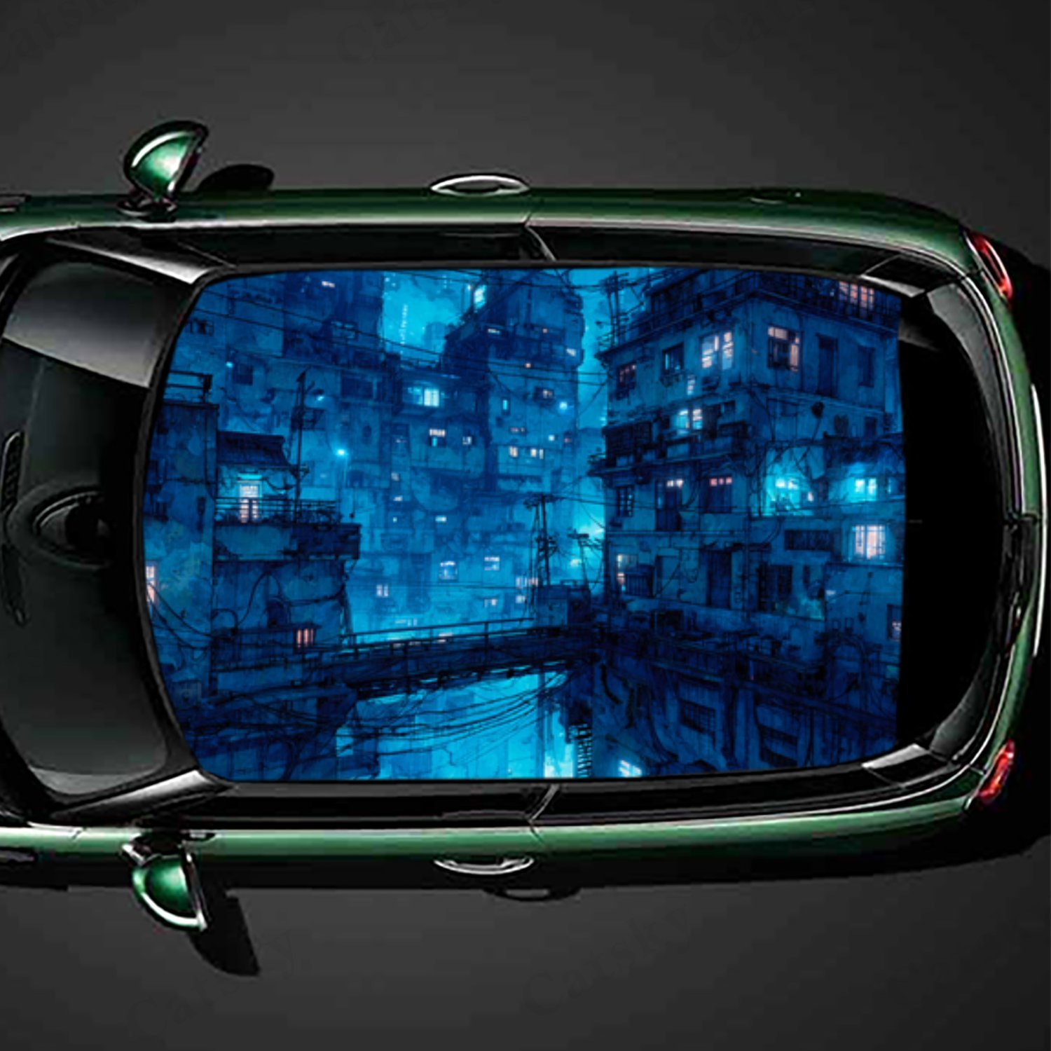 Futuristic Blue Cyberpunk Tech - Tech Accessories For Car reseña y precio