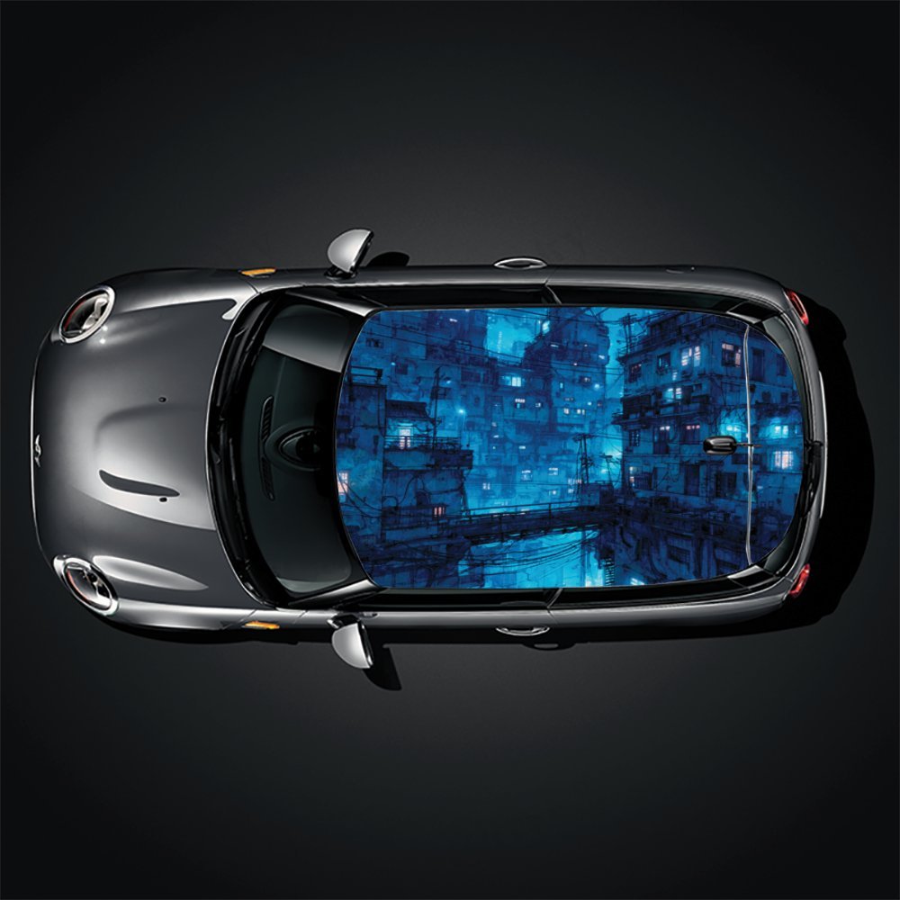 Futuristic Blue Cyberpunk Tech - Tech Accessories For Car reseña y precio