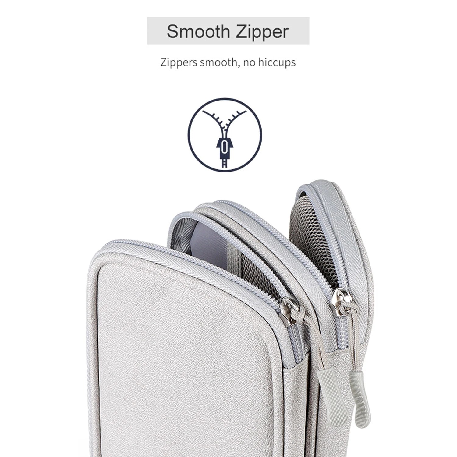 Nylon Storage Bag Double Layer - Tech Accessories Organizer reseña y precio