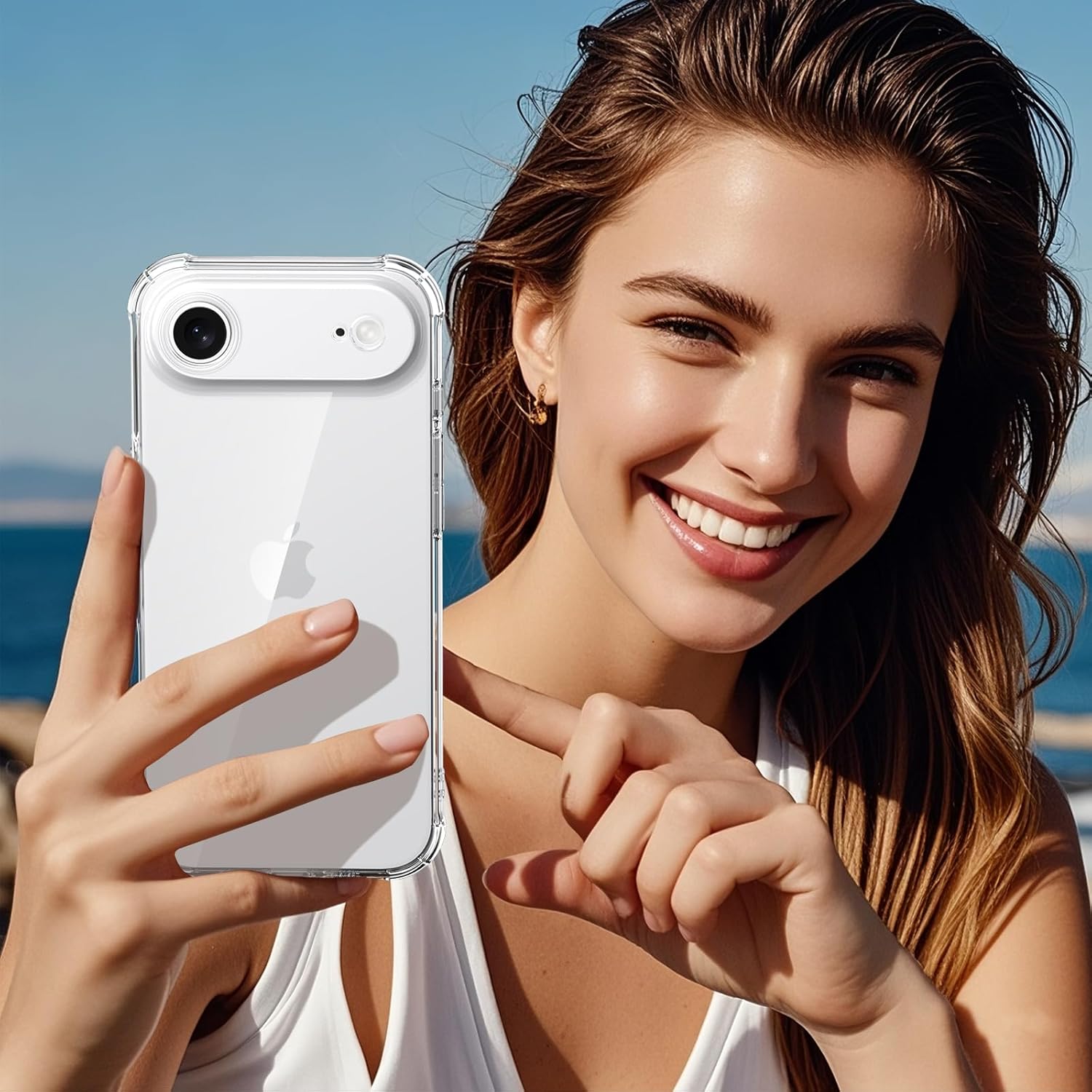 Airbag Clear Case For iPhone A - Tech Accessories Iphone reseña y precio