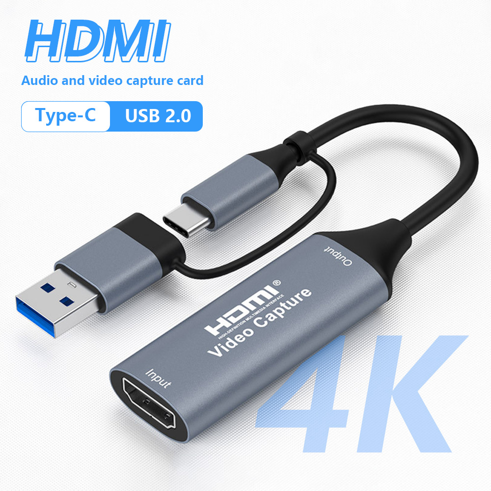 4K 2 in 1 USB 2.0 Video Captur - Usb C To Hdmi reseña y precio