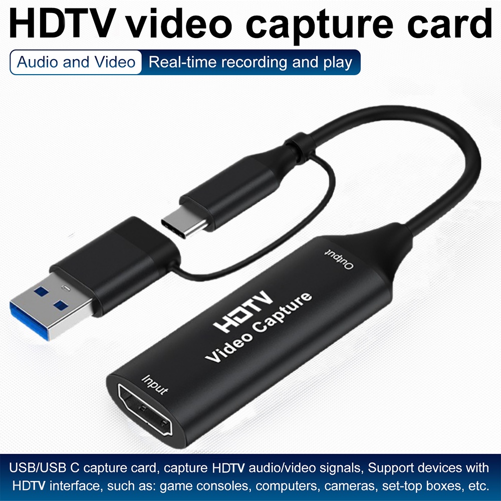 2 in 1 USB 3.0 Video Capture C - Usb C To Hdmi reseña y precio