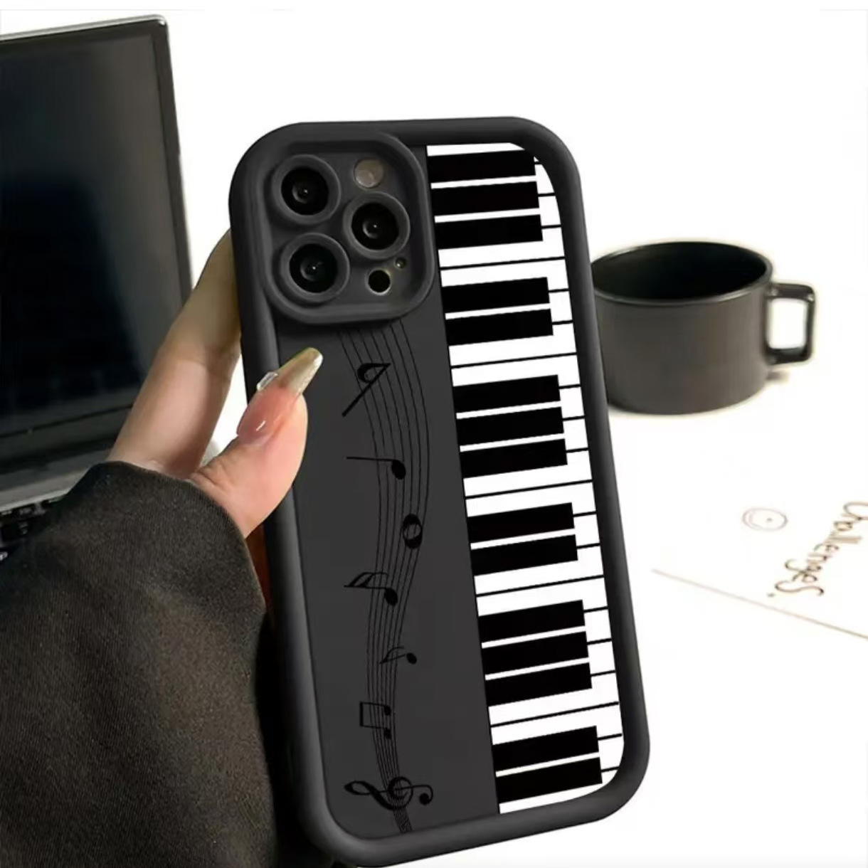 Piano Keys TPU Phone Case for  - Tech Accessories Iphone reseña y precio