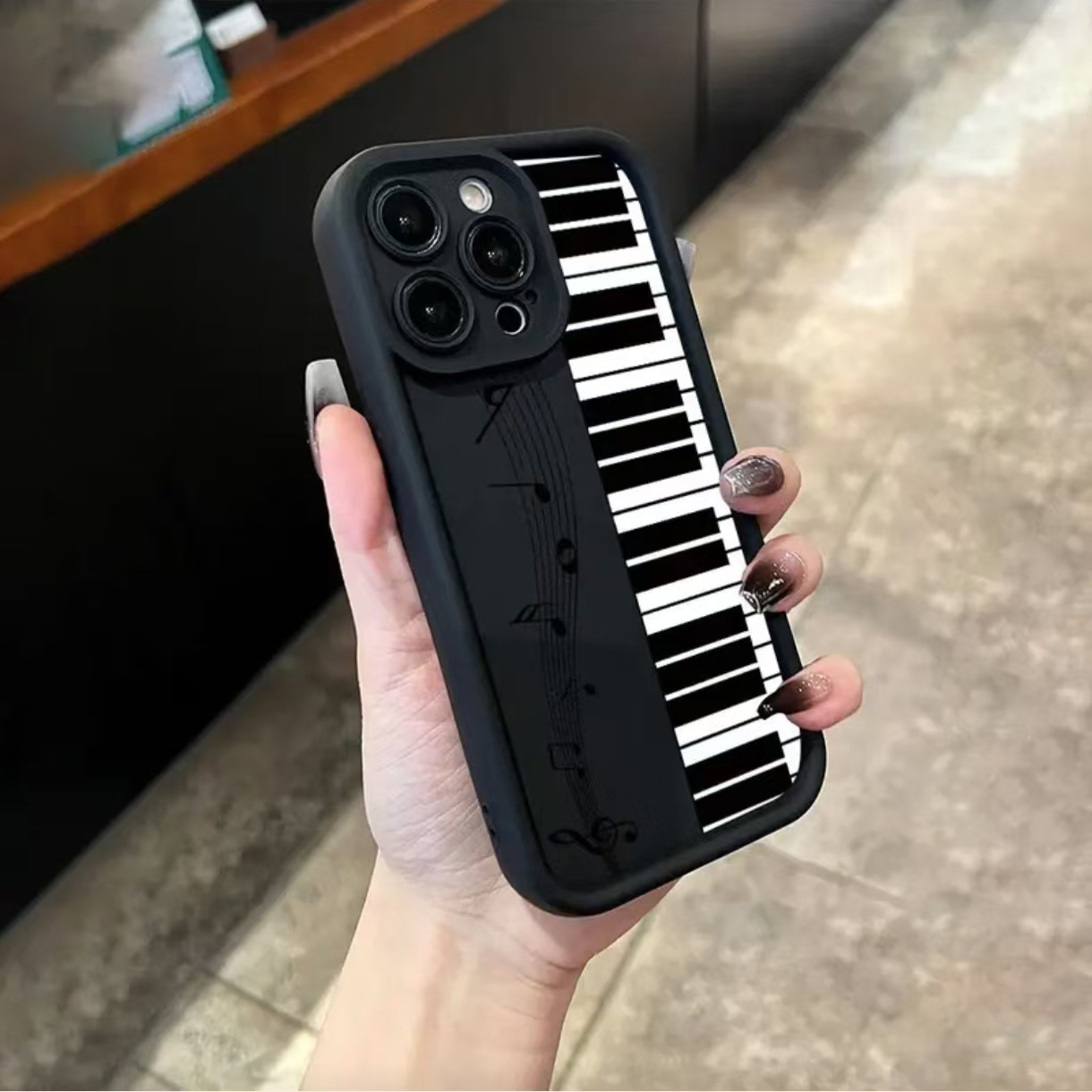 Piano Keys TPU Phone Case for  - Tech Accessories Iphone reseña y precio
