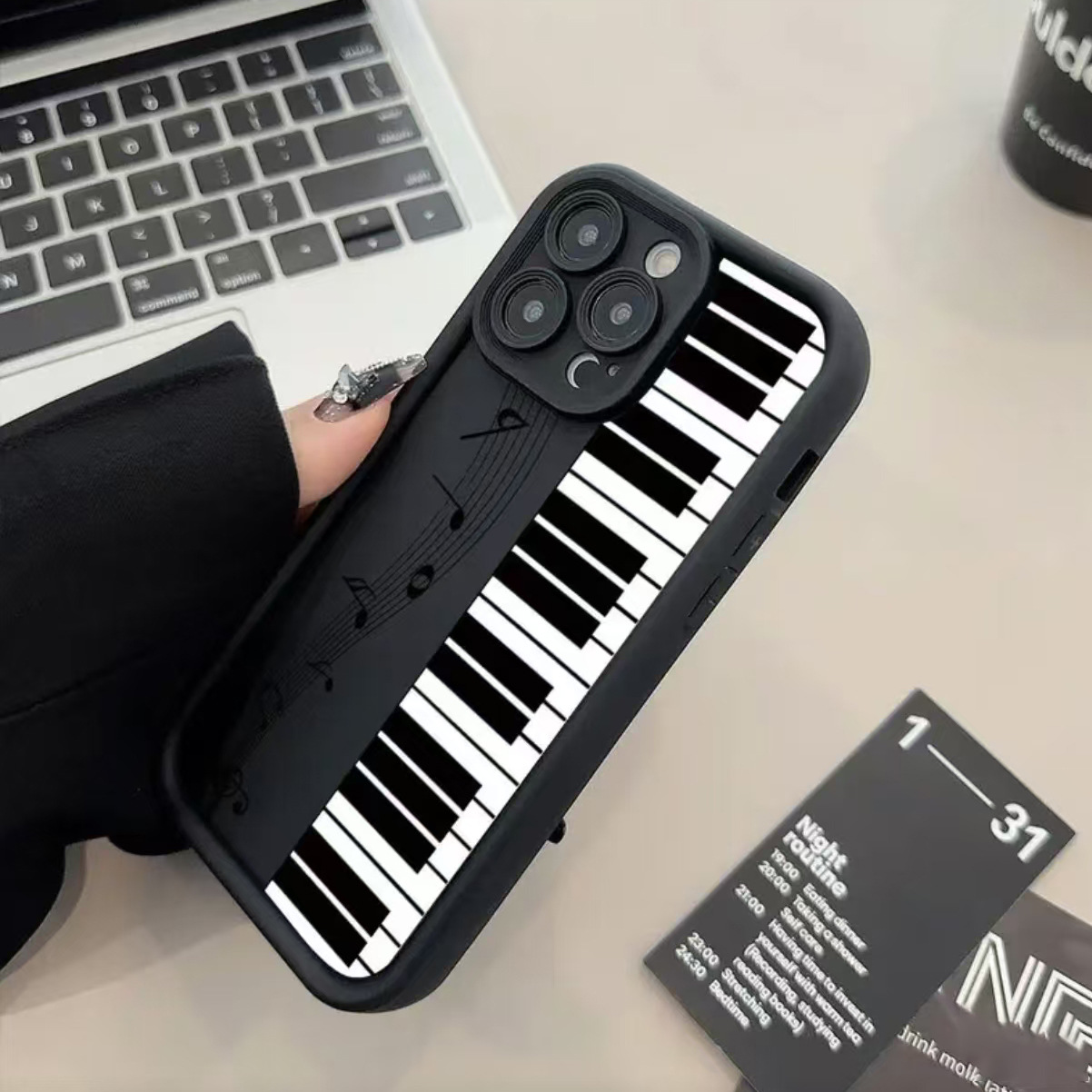 Piano Keys TPU Phone Case for  - Tech Accessories Iphone reseña y precio