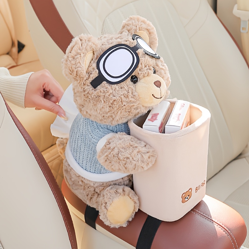Cute Car Tissue Holder & Trash - Tech Accessories For Car reseña y precio