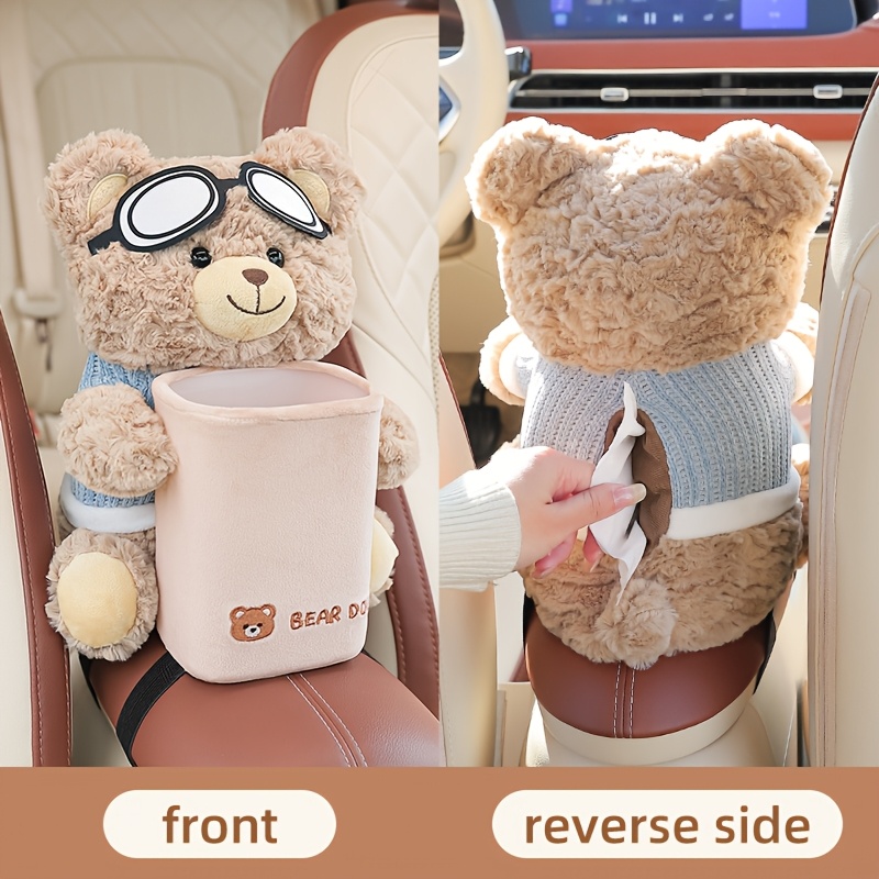 Cute Car Tissue Holder & Trash - Tech Accessories For Car reseña y precio