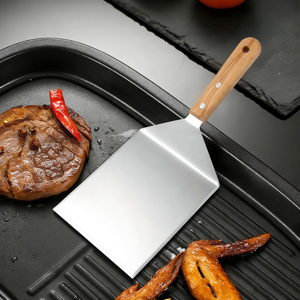 1Pc Stainless Steel Spatula Wo - Tech Accessories And Gadgets reseña y precio
