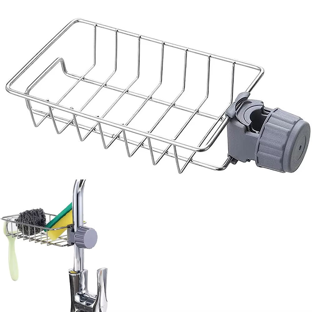 Kitchen Sink Drain Rack Sponge - Tech Accessories Organizer reseña y precio