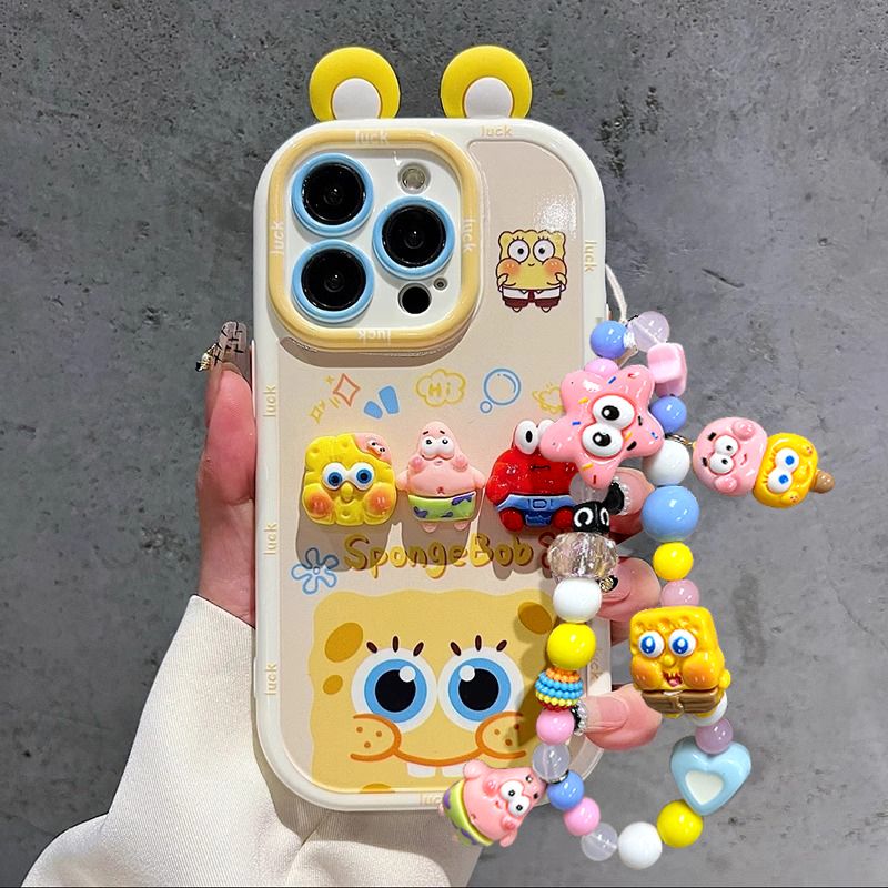 SpongeBo Cream Phone Case for  - Tech Accessories Iphone reseña y precio