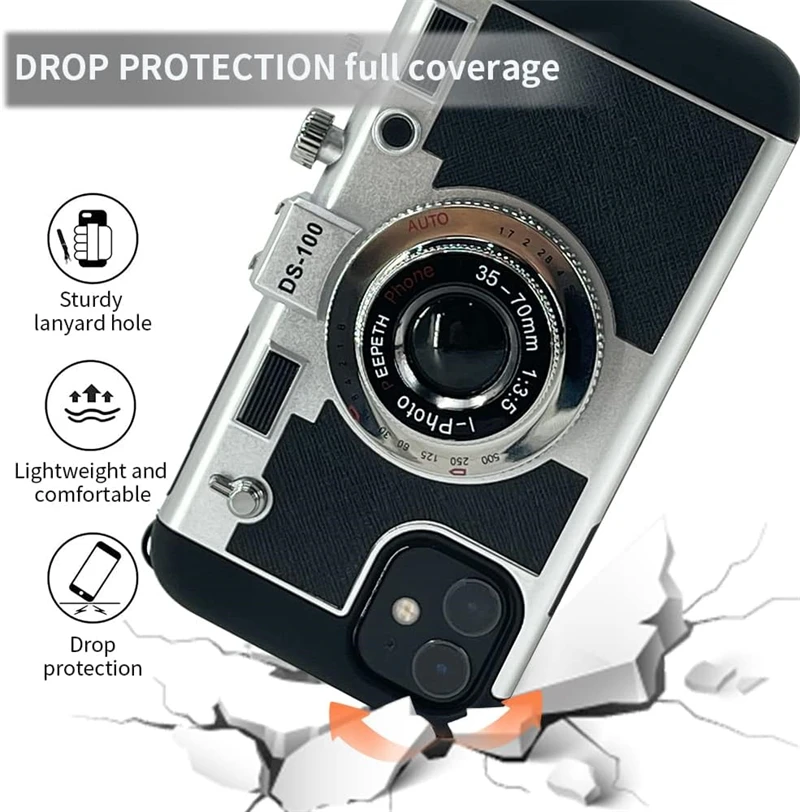 Emily in Paris 3D Retro Camera - Tech Accessories Iphone reseña y precio