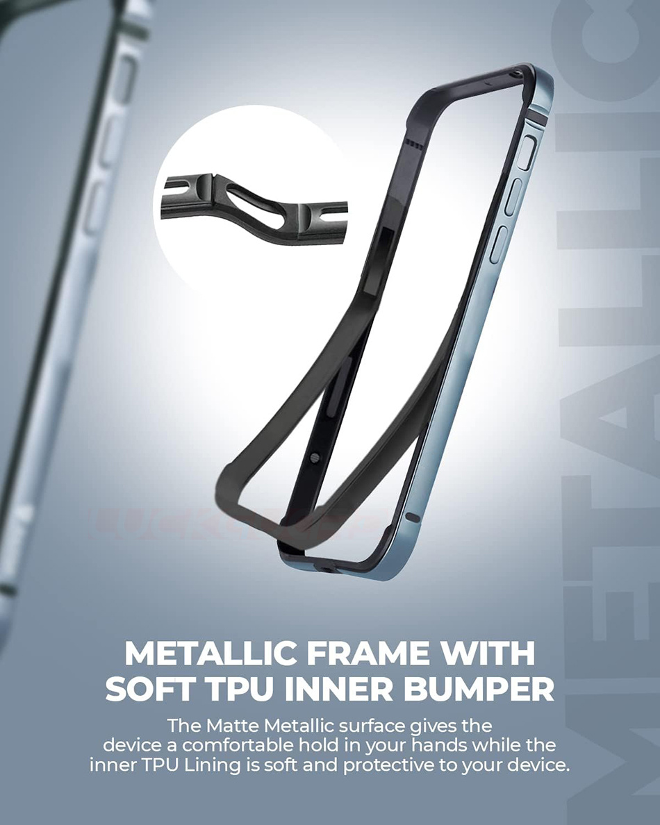 Light Aluminum Bumper Case For - Tech Accessories Iphone reseña y precio