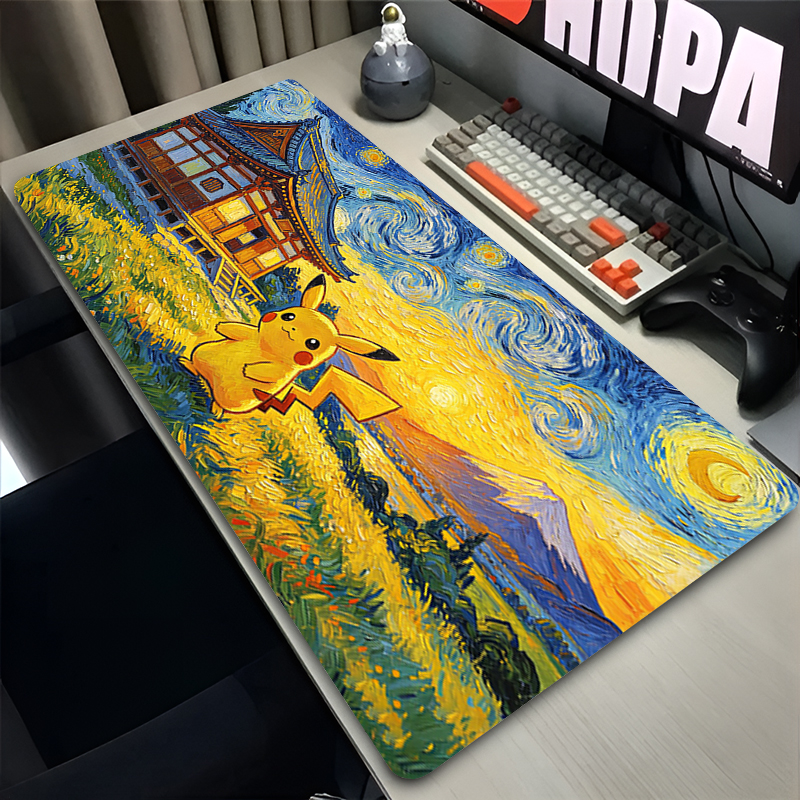 Mouse Pad Pokemon Pikachus Rub - Tech Accessories For Desk reseña y precio