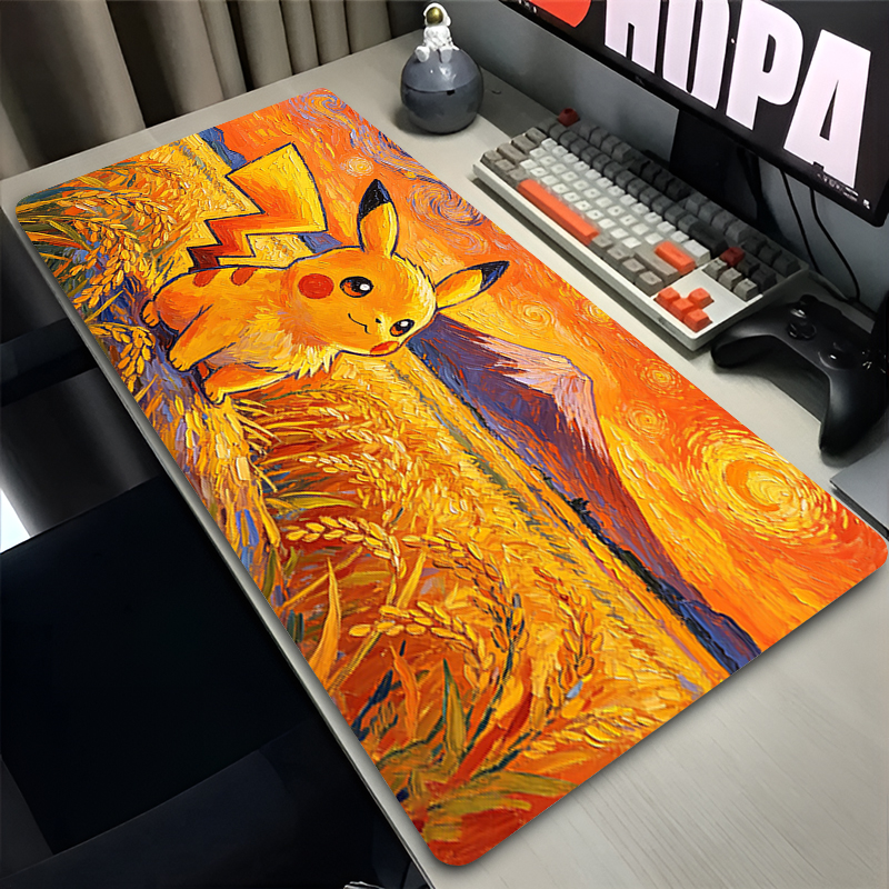 Mouse Pad Pokemon Pikachus Rub - Tech Accessories For Desk reseña y precio