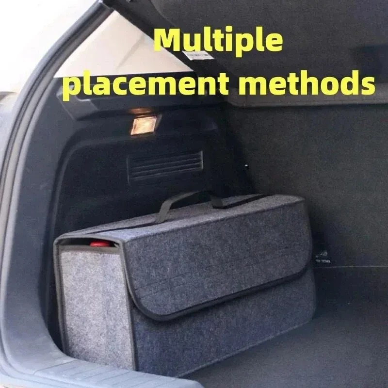 Car Trunk Soft Organizer Felt  - Tech Accessories Organizer reseña y precio
