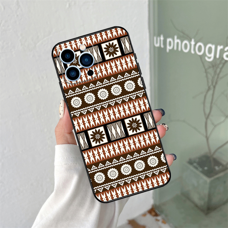 Fijian Masi Tapa For iPhone 16 - Tech Accessories Iphone reseña y precio