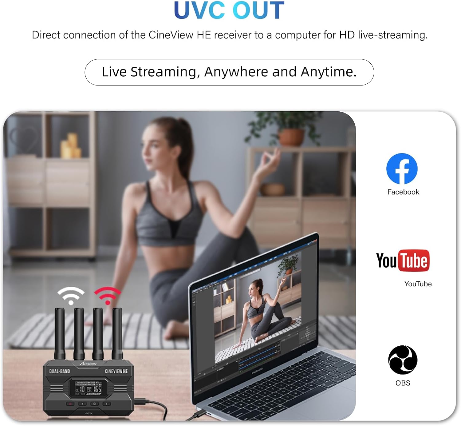Wireless Hdmi Accsoon CineView - Usb C To Hdmi reseña y precio