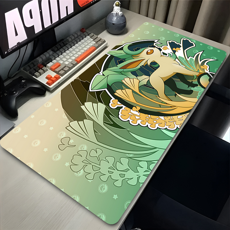 Mouse Pad Gamer P-pokemon Leaf - Tech Accessories For Desk reseña y precio