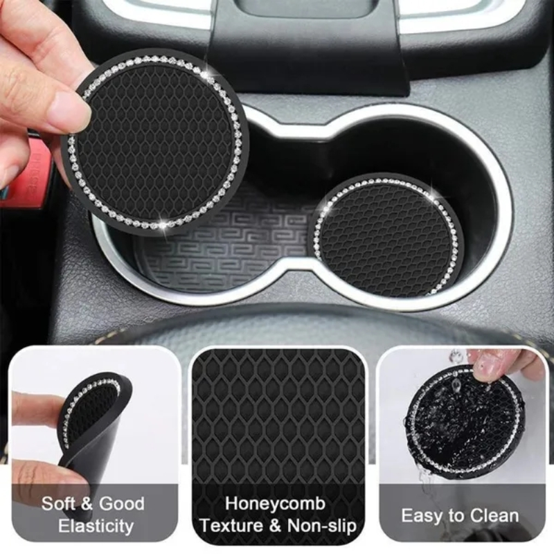 1/2Pcs Car Coaster Water Cup H - Tech Accessories For Car reseña y precio