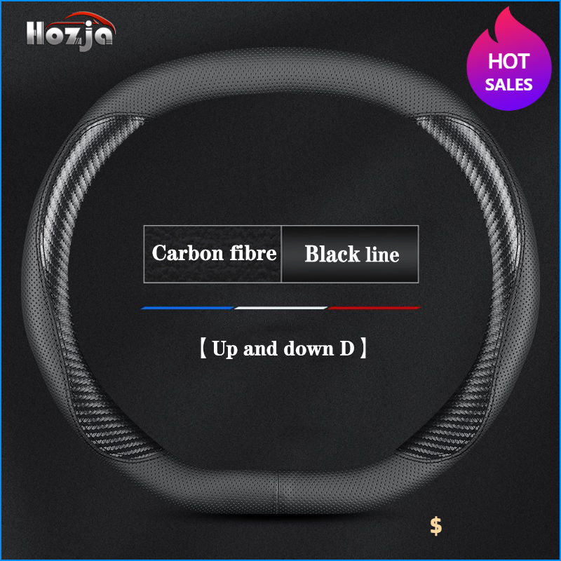 Leather Car Steering Wheel Cov - Tech Accessories 2022 reseña y precio