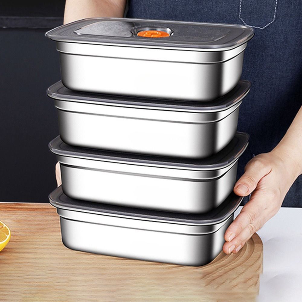 Stainless Steel Lunch Box Bent - Tech Accessories And Gadgets reseña y precio