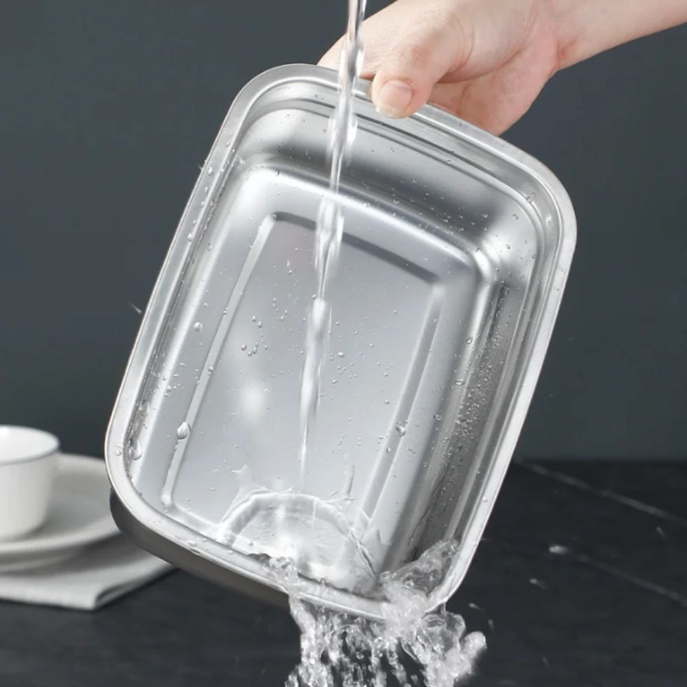 Stainless Steel Lunch Box Bent - Tech Accessories And Gadgets reseña y precio