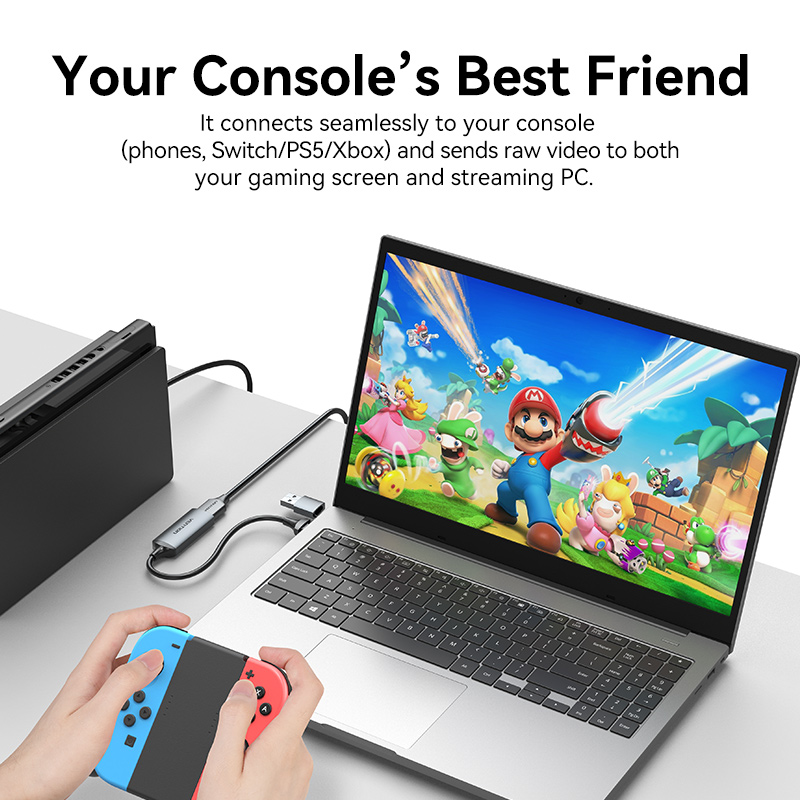 Vention Video Capture Card 4K  - Usb C To Hdmi reseña y precio