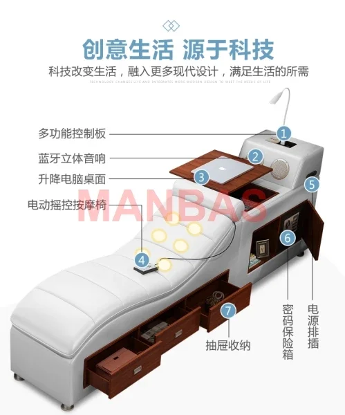 King/Queen Size Multifunctiona - Tech Queen reseña y precio