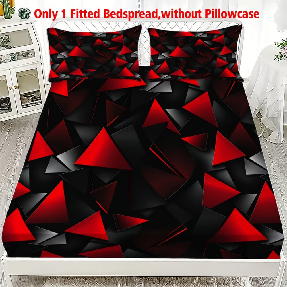 1pc Red Triangle Tech-Inspired - Tech Queen reseña y precio