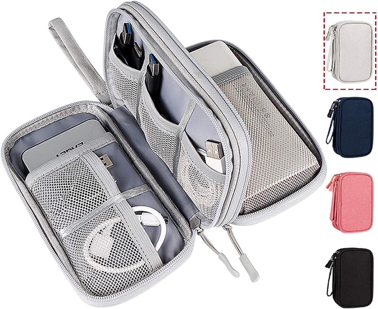 Travel Organizer Bag Cable Sto - Tech Accessories Organizer reseña y precio