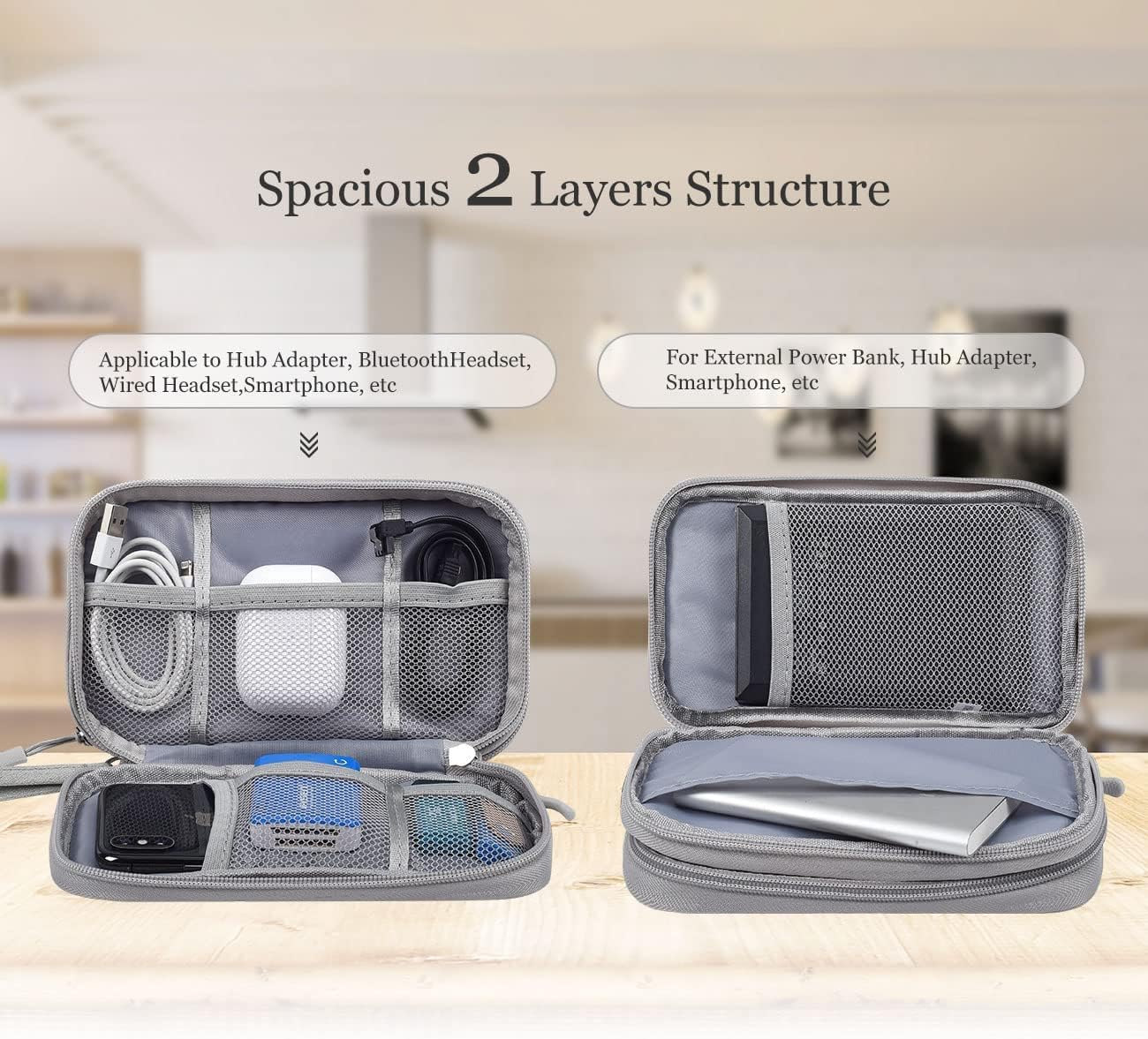 Travel Organizer Bag Cable Sto - Tech Accessories Organizer reseña y precio
