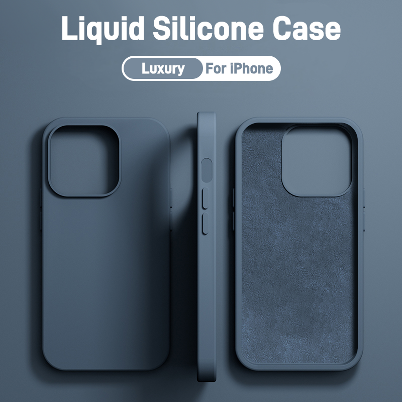 Luxury Liquid Silicone Soft Ca - Tech Accessories Iphone reseña y precio