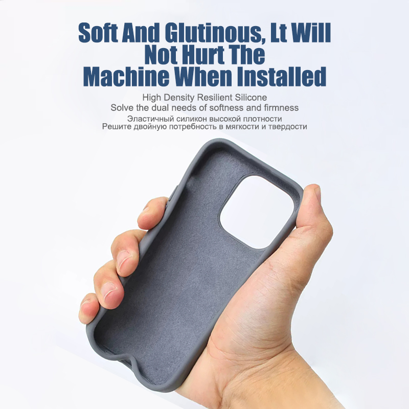 Luxury Liquid Silicone Soft Ca - Tech Accessories Iphone reseña y precio