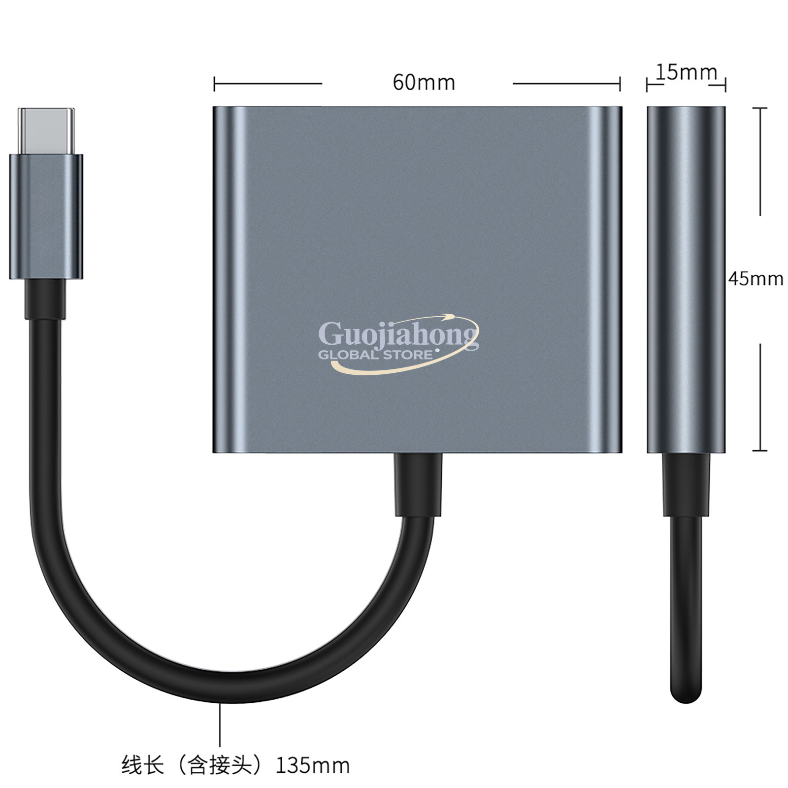 Cross-border usb-c to hd three - Usb C To Hdmi reseña y precio