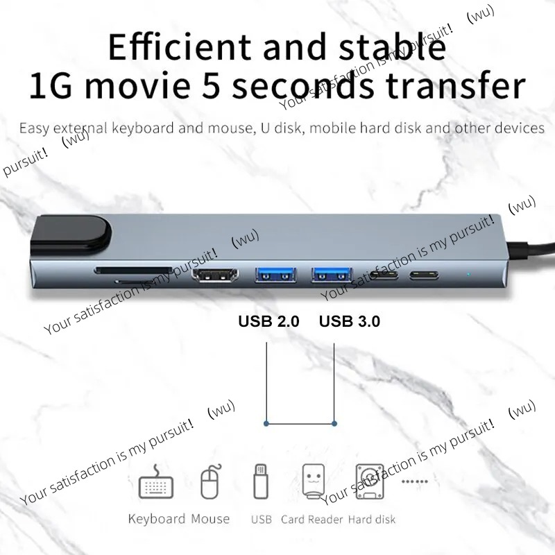 USB C Hub 8/7 inch, C 3.1 to 4 - Usb C To Hdmi reseña y precio