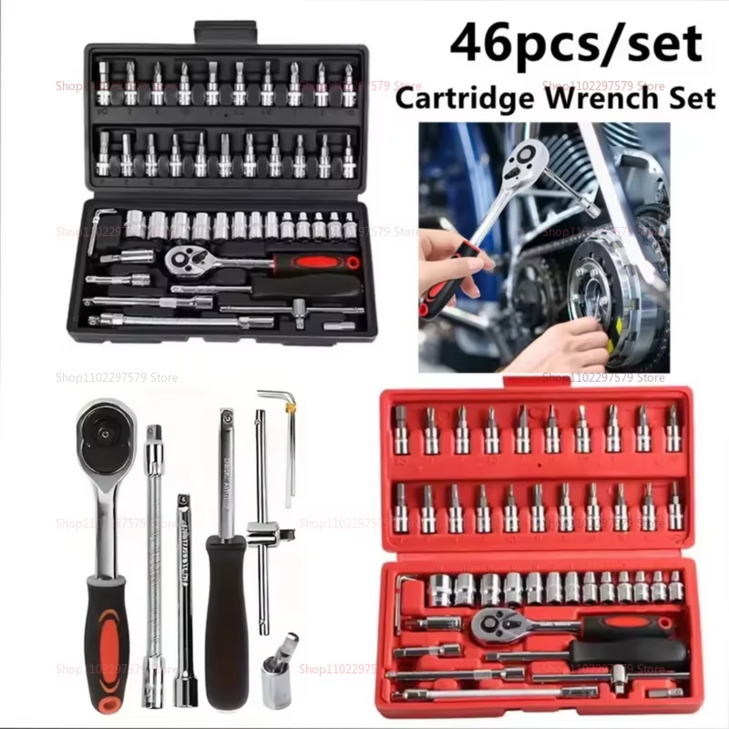 46pcs Small Drive Socket Ratch - Tech Accessories And Gadgets reseña y precio